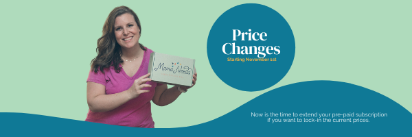 Price Changes Coming November 1